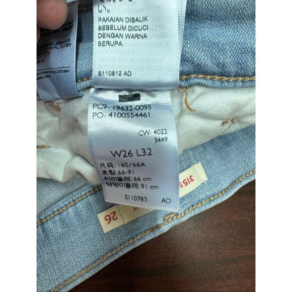 Levi’s 315 Shaping Bootcut Jeans Size 26 - Picture 8 of 10